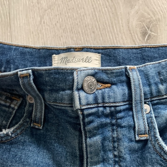 MADEWELL DISTRESSED COMFORT STRETCH EDITION MOM JEAN SIZE 27 - Picture 13 of 15